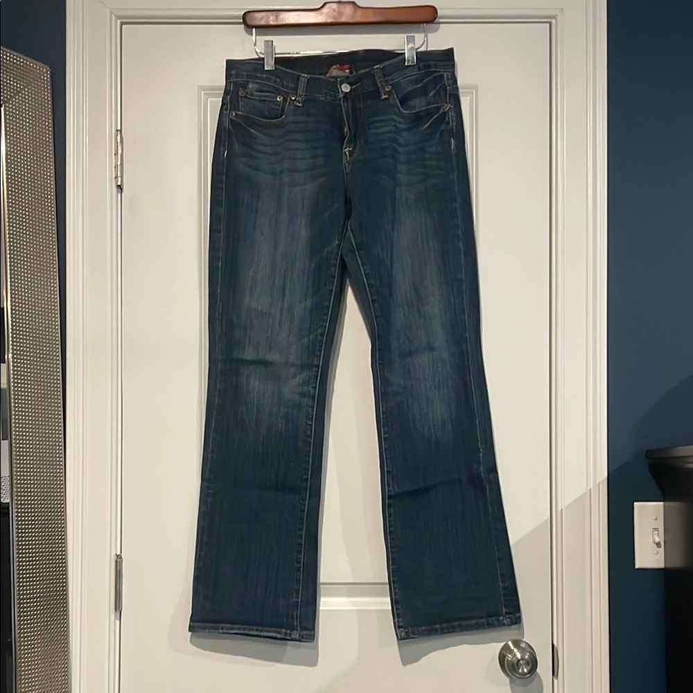Lucky Brand Blue Straight Leg Jeans Classic Fit